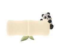 LED Kids Room Cartoon Panda/Monkey/Koala Light White Shape Hardwired Wall Lamp 3 Color Mode Rectangular Art Lighting Fixture for Children Room(Panda,1