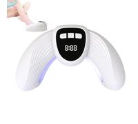 LED Lamp - UV LED Light Source Timer Control, Quick Dry Gel Curing Device, Foldable U Shaped Design, Portable Dryer Machine | Lamp Salon Camping Travel Home Desk
