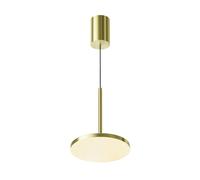 LED Lámpara Colgante Aluminio En Latón Cocina Ø18, 5 CM 3000K Pendelleuchte