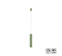 LED Lámpara Colgante Batería Cocina Regulable Táctil Ø4 CM Verde 3000K