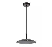 LED Lámpara Colgante Cristal Comedor Humo Ø40 CM Industrial Pendelleuchte Ronda