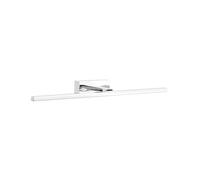 LED Lámpara Cuadros Aluminio B: 89,5 CM Cromo Blanco Cálido 3000K 18W Imagen
