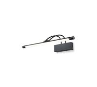 LED Lámpara Cuadros Metal 55CM Ancho Negro Alargado 3000K Blanco Cálido