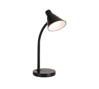 LED Lámpara de Escritorio Negro Metal 38CM Alto 600Lm Moderno Mesa Lectura