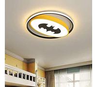 LED Lámpara de la habitación de los niños de techo dibujos animados Araña Lámpara de plafón Regulable Control remoto Niño Lámpara de habitación para niños Dormitorio Lámpara de pared, 50cm, 48 W