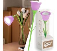 LED Lámpara De Lectura Portátil, Luz De Lectura Recargable Con 3 Iluminacións Y 3 De Brillo, 360°Flexible Luz De Lectura, Luzs de Cuello Para Estudio, Trabajar Y Leer Noche - Rosa Eterna Luces Regalo