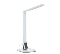 LED Lámpara de mesa 'Eleni'con dimmer táctil (Moderno) en Blanco hecho de Plástico (1 llama,) de Lindby | lámpara de mesa LED