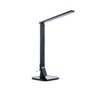 LED Lámpara de mesa 'Eleni'con dimmer táctil (Moderno) en Negro hecho de Plástico (1 llama,) de Lindby | lámpara de mesa LED