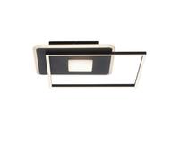 LED Lámpara De Techo Dormitorio Negra Regulable 3000 K 3600 LM Salón