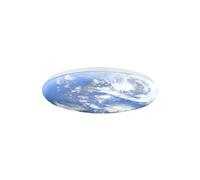 LED Lámpara de techo 'Orbi' en Azul hecho de Plástico e.o. para Salón & Comedor (1 llama,) de Lindby | lámpara LED, plafón LED, lámpara de techo