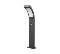 LED Lámpara para exterior 'Juvia' (Moderno) en Negro hecho de Aluminio (1 llama,) de Lucande | iluminación de senderos, baliza, iluminación de senderos, farola