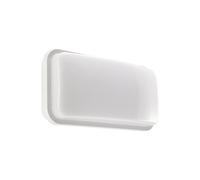 LED Lámpara Pared Humidor Exterior IP55 23,6 CM Ancho Blanco 4200K 1780Lm Luz