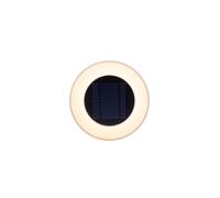 LED Lámpara Pared Solar IP65 3500K Ø 27CM Redondo Control Remoto Luz Exterior