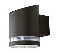 Aplique LED para exterior Melinda de Lindby, 9 cm, acero inoxidable