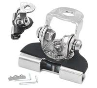 Led Light Bar Mounting Brackets - Adjustable Hood Work Lamp Mount for Vehicle | Heavy-Duty Light Bar Fixing Holder, Stable Automotive Brackets for Off-Roads Car Suv Truck Lighting, 5,5cm Black Silver