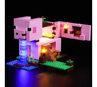 LED Light Kit Compatible with Lego 21170 The Pig House Construction Set (Lights Only, No Models) LED Lighting Set Compatible with Lego 21170 The Pig House Building Blocks