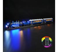LED Light Kit Compatible with Lego Ideas 21344 Orient Express Set (Lighting Only, No Models), Creative Decorative Lights Set Compatible with Lego Ideas 21344 The Orient Express Building Block