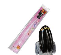 LED Light Up Hair Clips, Fairy Hair Extension, Versatile Flash Barrettes, 13,78 in Portable Fun Clip Braids, Hairstyle Accessories for Kids, Adults Women and Girls