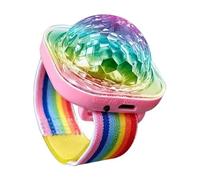 LED Light Up Pulseras - 12 Pack Glow Gadgets | Glow In The Dark Neon Wristbands, Flashing Party Favors For Concierts, Raves, Halloween, Weddings, Kids And Adults, Battery Operated, Set Of 12