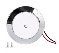 Led Lights Interior - Low Profile Dome Light, Camper Van Led Ceiling Lamp, Energy Efficient Interior Lighting Fixture, Portable Travel Cabin Light, Adjustable Brightness Panel for Motorhome Trailer