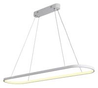LED Linear Chandelier with Metal and Acrylic for Dining Room Kitchen Island Lighting