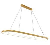 LED Linear Chandelier with Metal and Acrylic for Dining Room Kitchen Island Lighting