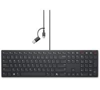 LED Logic Dell Wired Collaboration Keyboard - kb525c - Pan-Nordic, KB525C-PN-EMEA