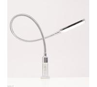 led luminaria para la cama de 4 W luminaria para leer luminaria flexible lámpara para la mesita de noche lámpara para la cama, selección: set de 1 cromo