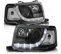 LED Luz Diurna Design Faro Combinado Tuning Tec Para Audi 80 B4 91-96 Negro