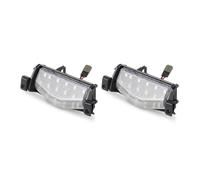 LED Luz Placa Matrícula 2 Uds Luces LED para Matrícula Coche Lámpara con Números Trasera para Mazda3 2009-2013 para Mazda 2 2011-2013 Canbus Sin Errores 18smd Blanco LED Luces Matrícula Coche
