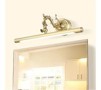Led Mirror Light Lámpara de Pared Impermeable Del Baño Que Decora 240 ° Luz Ajustable Del Dormitorio para Dormitorio, Hotel/62Cm14W