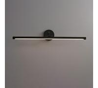 LED Mirror negro LED Lámpara delantera Luce de tocador lineal Mirador de cobre Lámpara de gabinete MARCO AJUSTABLE ILUMINACIÓN DE LA ILUMBRA MINIMALISTA Striegue de pared de tocador sobre el espejo 3