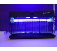 LED Mosquito Killer UV Light Electronic Bug Zapper: ultra silencioso, sin radiación, impermeable, colgado en la pared y trampa para mosquitos de colocación horizontal para la trampa de mosquitos en