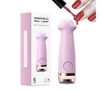 LED Nail Lamp - UV Nail Light | 2 Timer Settings Portable Nails Dryer, Portable Acrylic Nails Light,for Home Beauty Salon Travel Vacation Office Campus Apartment Dormitory