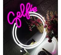 LED neón reina luces de colores brillantes y suaves habitaciones infantiles dormitorio de regalos para niñas Bar tienda cafetería Salón de oficinas Salón control de iluminación