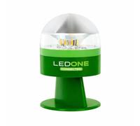 Led ONE - Baliza de Emergencia V16 Conectada Homologada DGT 3.0 con Geolocalización IoT, Luz LED 360º Visible 1 km, IP54, Fabricada en España con Material Reciclado - Sustituye Triángulos