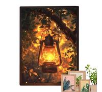 LED Painting - 3 Color Light Up Picture With Remote Control, Three-Level Dimmable Canvas Wall Art, Backlit Illuminated | Energy Saving Home Decor For Bedroom, Kitchen, Birthday Party