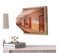 LED Painting Wall Art - Lighted Decorative Wall Painting, No Drill LED Picture Light With 3 Lighting Modes, Modern Illuminated Canvas Artwork For Bedroom Living Room Staircase Cafe Dining Area Hotel W