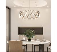 LED Pendant Light Adjustable Hanging Light Chandelier Ceiling Light with Remote Control Dimmable Pendant Light Fixtures for Living Room Bedroom Dining Room Decor Lighting