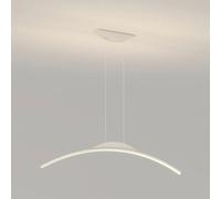 - LED Pendant Light Office Long Strip Hanging Fixture, Arched Line, Kitchen Island and Dining Room Chandelier,Pendant Ceiling Light
