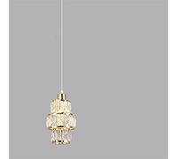 LED Pendant Lights Crystal Gold Hanging Lamp Compatible with Dining Table Bar Kitchen Living Room Lampada Industrial Modern Light,luces colgantes