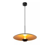 LED Pendelleuchte Aluminio Negro Oro Ø40 CM 2700K Lámpara Colgante Comedor