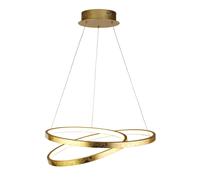 LED Pendelleuchte Comedor Metal Oro Anillo B: 47 CM 3000K Colgante Cocina