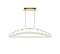 LED Pendelleuchte Mesa de Comedor L:103CM Grande En Latón 3000K Blanco Cálido