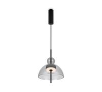 LED Pendelleuchte Mesa de Comedor Up Down Ahumado Ø25 CM 3000K Lámpara Colgante