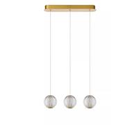 LED Pendelleuchte Oro Cocina Comedor 48CM 3-flammig 2700K Colgante Vintage