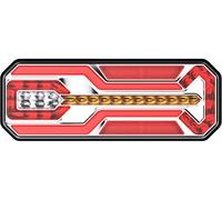 LED Piloto Trasero Derecho 76 LED 12/24V Dinámico Lente Parpadeo