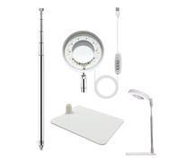 LED Plant Light - 3.46x0.47 Inches, Indoor Growing Lamp 4-Level Dimmable | 3-Level Timer Adjustable Hydroponic Light, Plant Growing Lamp For Bonsai Care, Vegetable Farming, Greenhouse, Flower Growth