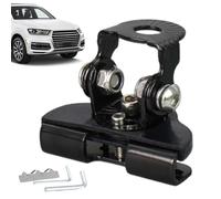 Led Pod Light Bracket, Car Hood Lamp Fixing Mount, Ajustable Light Bar Brackets, Rust-Resistant Steel Mounting Clamps for Truck, Vehicle, Accessory, Silver, Black