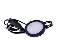 LED Puck Lights - 6cm Unter Licht | Aluminiumlegierung USB Wand Lampe Deko, Ideal für Regalbeleuchtung, Nachttisch und Desktop. Perfekt für Raumdekoration, Stimmungslicht auf Partys und festlich